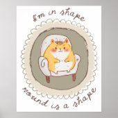 Poster Je suis en forme (Devant)