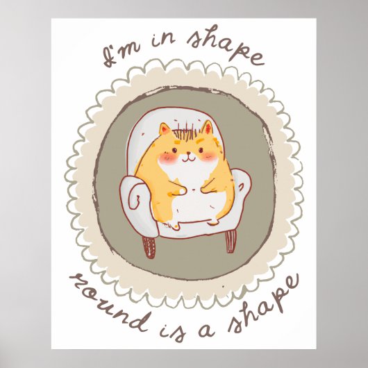 Poster Je suis en forme (Devant)