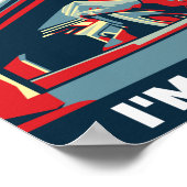 POSTER JE SUIS EN RIDE AVEC BIDEN (Coin)