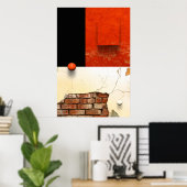 Poster Je suis en sécurité par Gregory Gallo (Bureau à domicile)