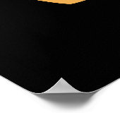 Poster Je suis en train de remplir un jeu de tarte amusan (Coin)