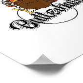 Poster Je suis entré comme un babterball Thanksgiving (Coin)