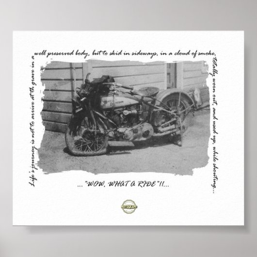 Poster Je suis épuisé...épuisé ! (Devant)