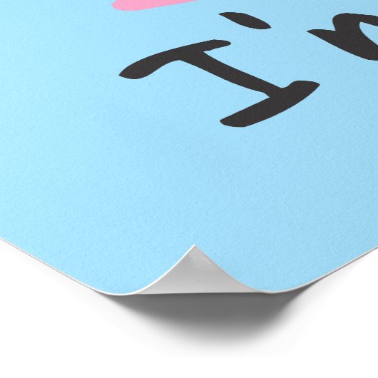 Poster Je suis essuyé (Coin)