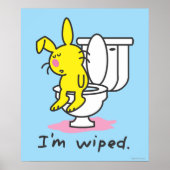 Poster Je suis essuyé (Devant)