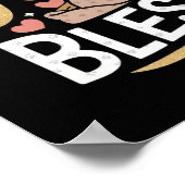Poster JE SUIS Feline BÉNÉFICIÉE ! (Coin)
