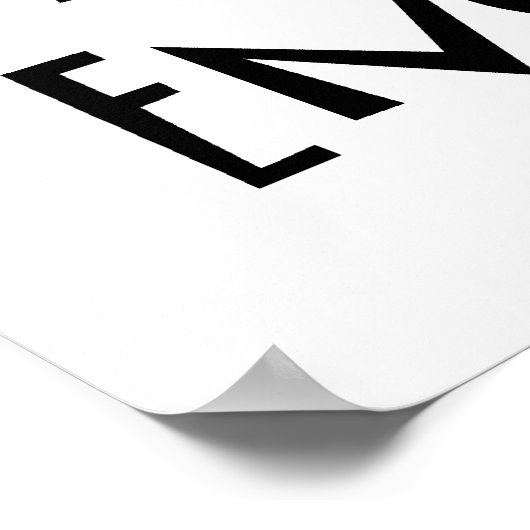 Poster Je suis fou d'anglais (Coin)