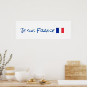 Poster Je suis France (Cuisine)