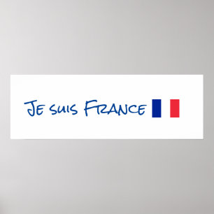 Poster Je suis France