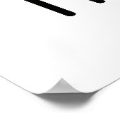 Poster Je suis Fried Funny Tempura Sushi Pun (Coin)