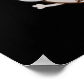 Poster Je suis Glovin It Funny Baseball Pun Dark BG (Coin)