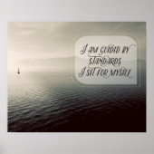 Poster Je Suis Guidée Par Les Normes (Devant)