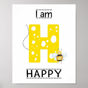 Poster Je suis heureux