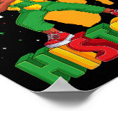 Poster Je Suis Histoire Noire Enfants Filles Femmes Histo (Coin)