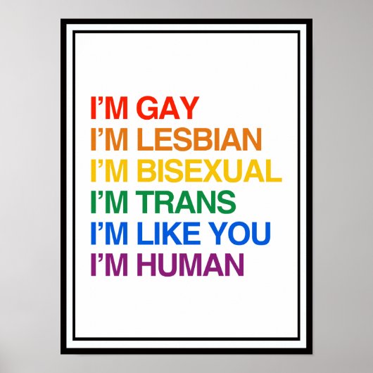 Poster Je suis humain comme toi (Devant)