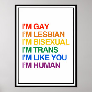 Poster Je suis humain comme vous