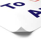 Poster Je suis inscrit au vote 2024 (Coin)