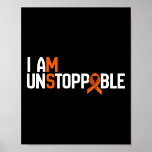 Poster Je Suis Instoppable Sclérose En Plaques