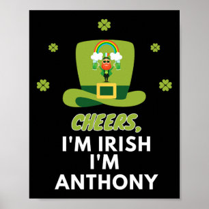 Poster Je Suis Irlandais Je Suis Anthony
