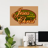 Poster Je suis Jésus-Christ (Bureau à domicile)