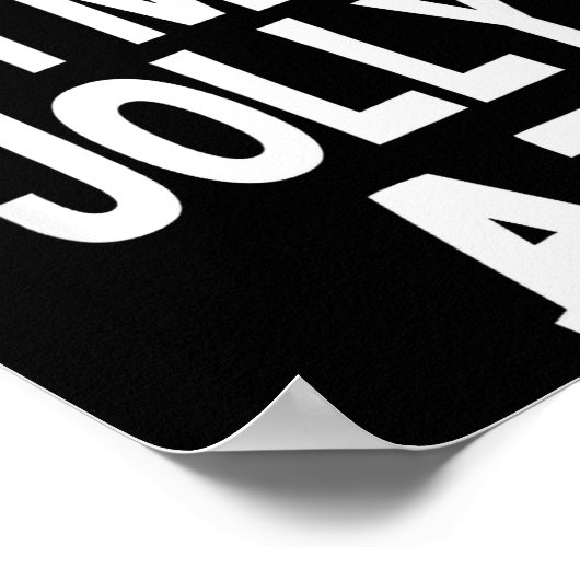 Poster Je suis Jolly Af Pajama, Noël Adulte Sale Sweat (Coin)