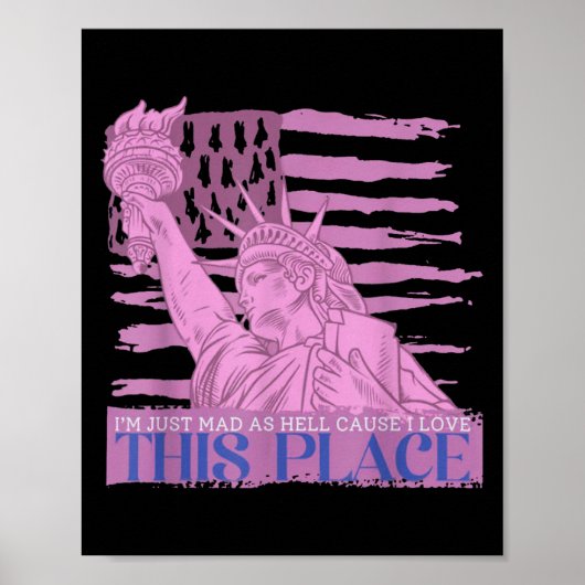 Poster Je suis juste fou comme l'enfer parce que j'aimais (Devant)