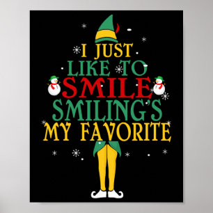 Poster Je Suis Juste Heureux De Sourire Sourire Est Mon É