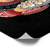 Poster Je suis juste ici pour les oeufs dévilés drôle Tha (Coin)