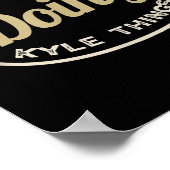 Poster Je suis Kyle Doing Kyle Things Drôle Idée de Noël (Coin)