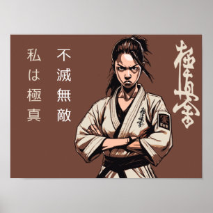 Poster Je suis Kyokushin, Incassable, Inarrêtable