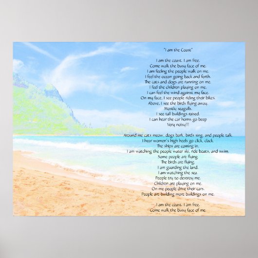 Poster Je suis la Côte (Devant)