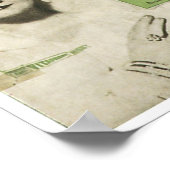 Poster Je suis la Dernière de la couverture de chansons R (Coin)