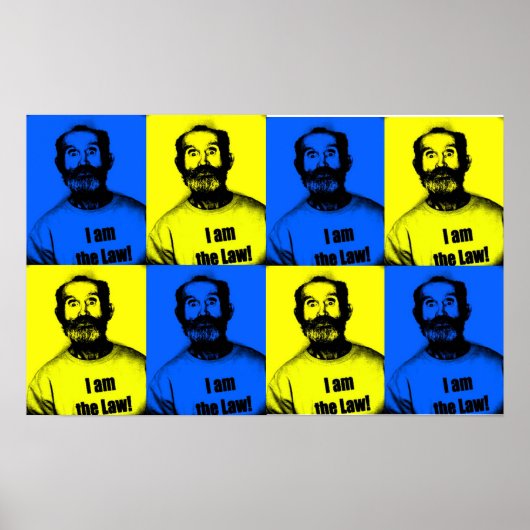 POSTER JE SUIS LA LOI ! (Devant)