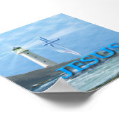 Poster Je suis la lumière du monde Jean 8:12 (Coin)