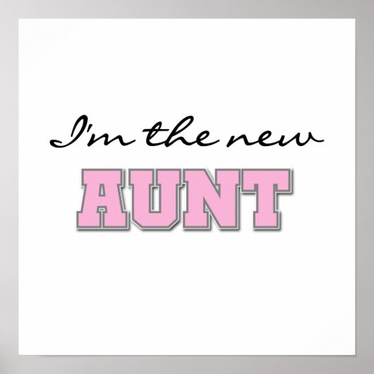 Poster Je suis la Nouvelle Tshirts et Cadeaux (Devant)