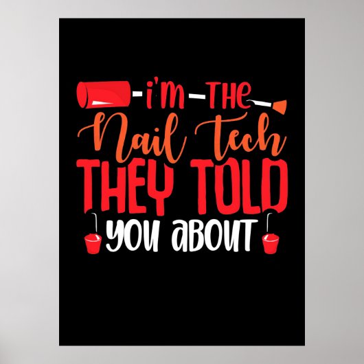 Poster Je Suis La Technologie Des Ongles (Devant)