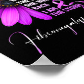 Poster Je suis la tempête Fibromyalgia Warrior 3 (Coin)