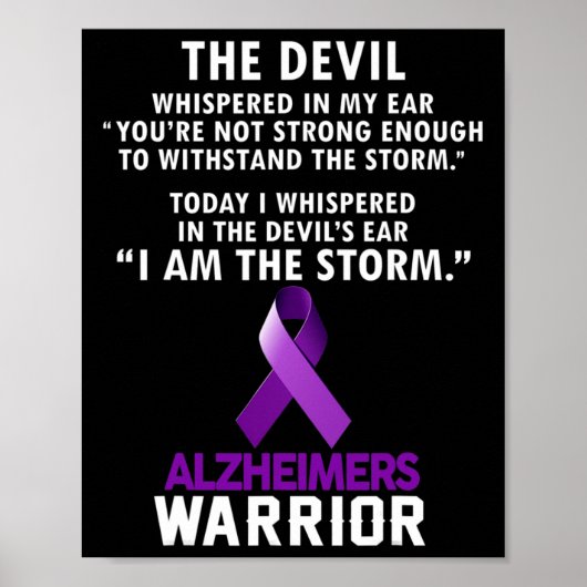 Poster Je Suis La Tempête Heimerheimer Warrior (Devant)