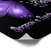 Poster Je suis la tempête Sjogren's Syndrome Sensibilisat (Coin)