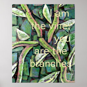 Poster Je suis la vigne