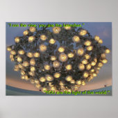 Poster "Je suis la vigne, vous êtes les branches"... (Devant)