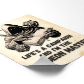 Poster Je suis l'affiche de jeu du maître de donjon (Coin)