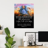 Poster Je Suis L'Affiche De La Tempête (Bureau à domicile)