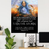 Poster Je Suis L'Affiche De La Tempête (Bureau à domicile)
