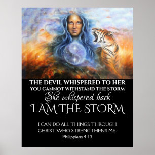 Poster Je Suis L'Affiche De La Tempête