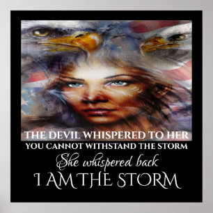 Poster Je Suis L'Affiche De La Tempête