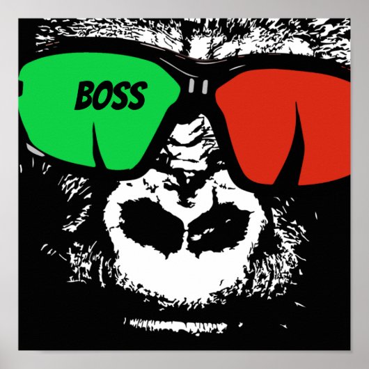 Poster Je suis l'affiche du patron. (Devant)