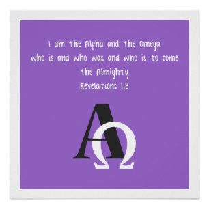 Poster Je suis l'alpha et l'Omega