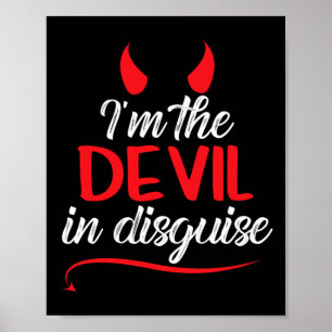 Poster Je suis le diable dans le temple adorateur Satan a