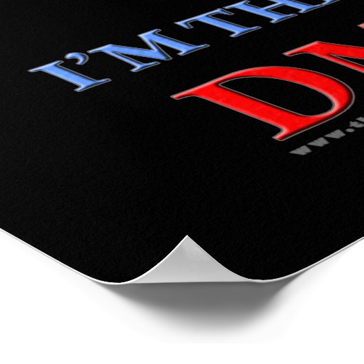 Poster Je suis le DM (Coin)